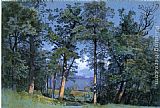 William Stanley Haseltine Canvas Paintings - Coppet, Lake Geneva